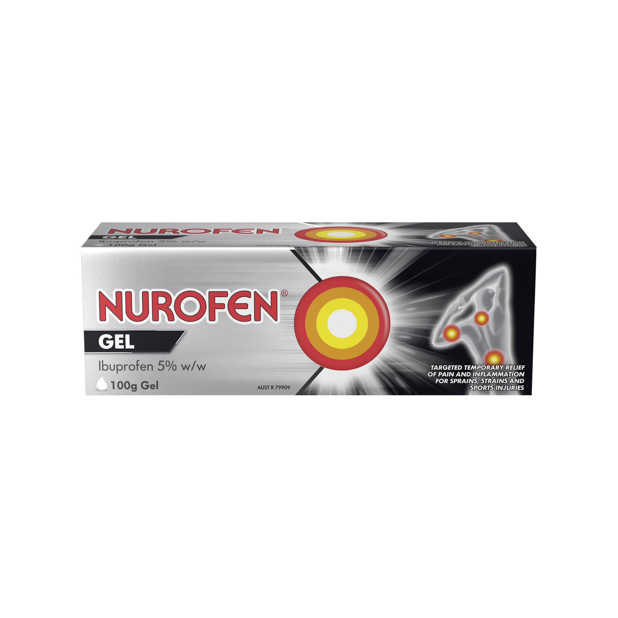 Nurofen Pain and Inflammation Relief Gel 5% Ibuprofen 100g