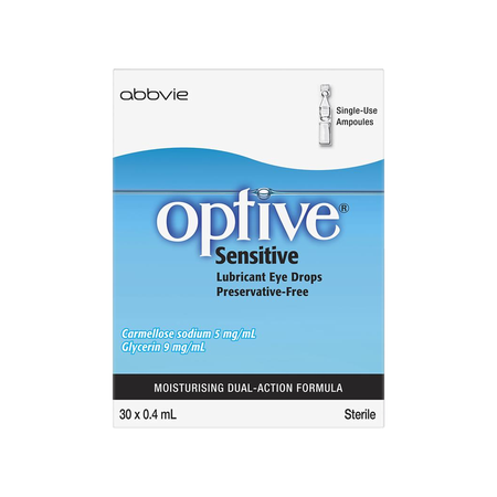 Optive Lubricant Sensitive 0.4mL x30