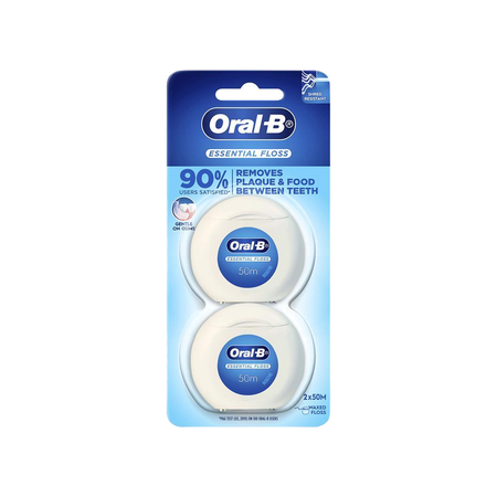 Oral B Essential Floss 2x50m