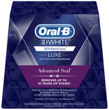 Oral B 3D White Luxe Advanced Seal 14 Teeth Whitening Treatments