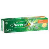 Berocca Energy Orange Flavour 45 Effervescent Tablets