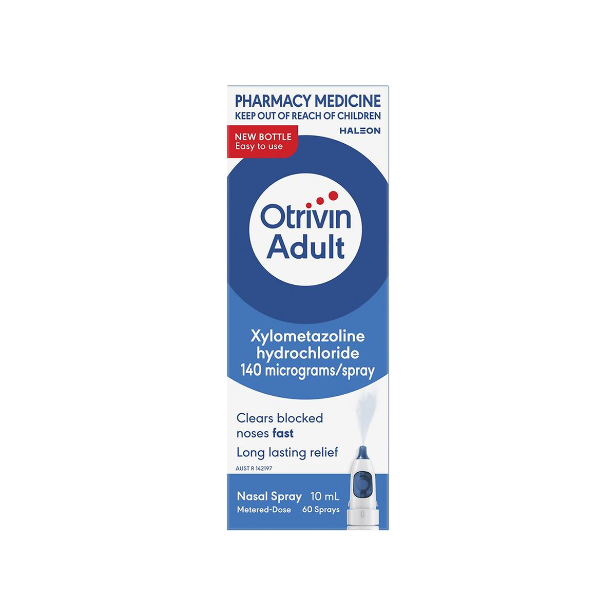 Otrivin Metered Dose Adult Spray 10mL