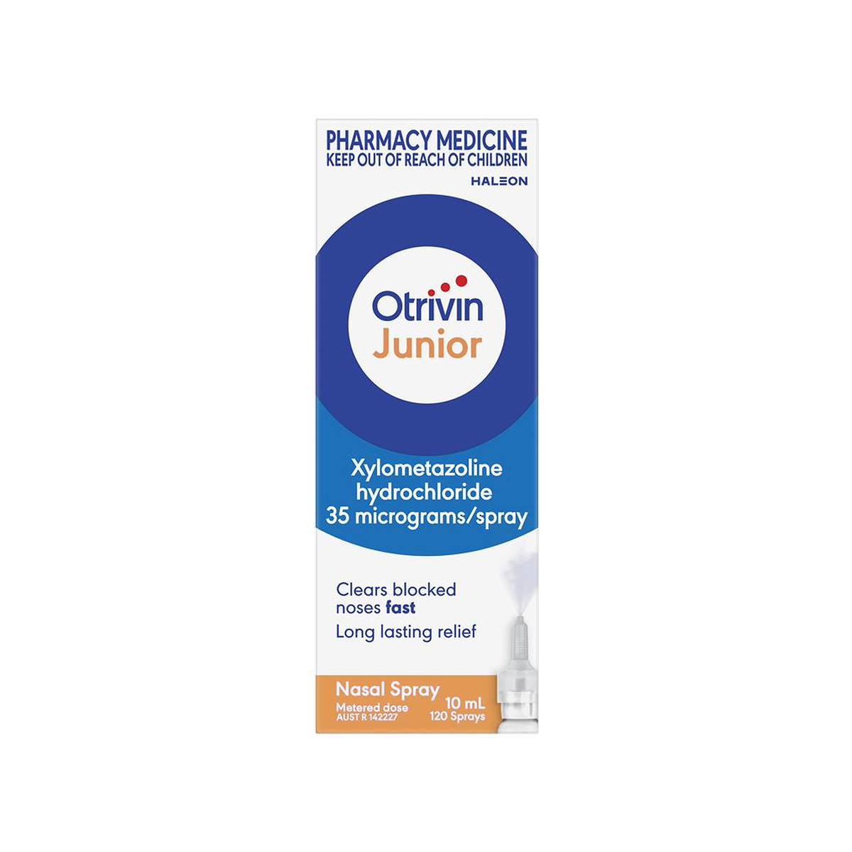 Otrivin F5 Metered Dose Junior Spray 10mL
