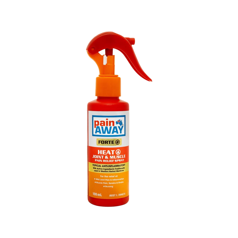 Pain Away Forte+ Heat Joint & Muscle Spray 100mL