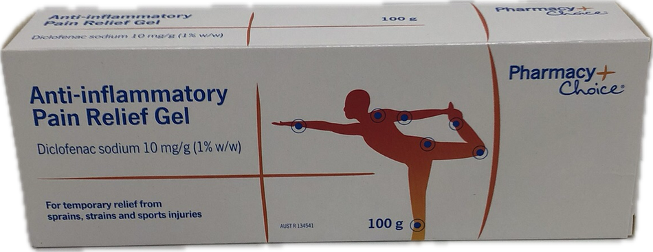 Pharmacy Choice Anti-inflammatory Gel 100gm