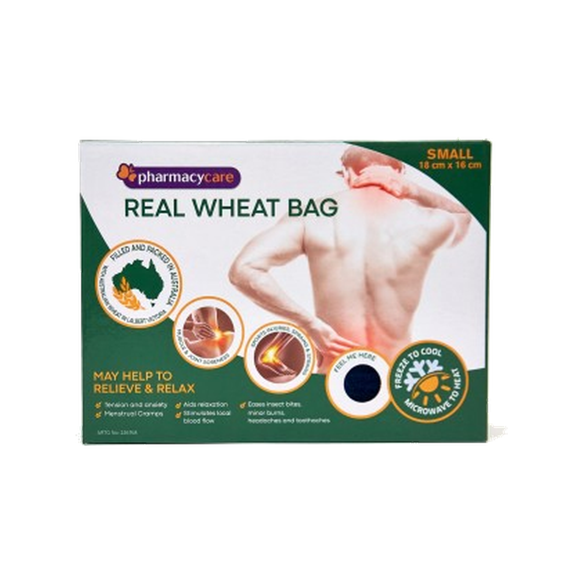 Pharmacy Care Real Wheat Bag Small