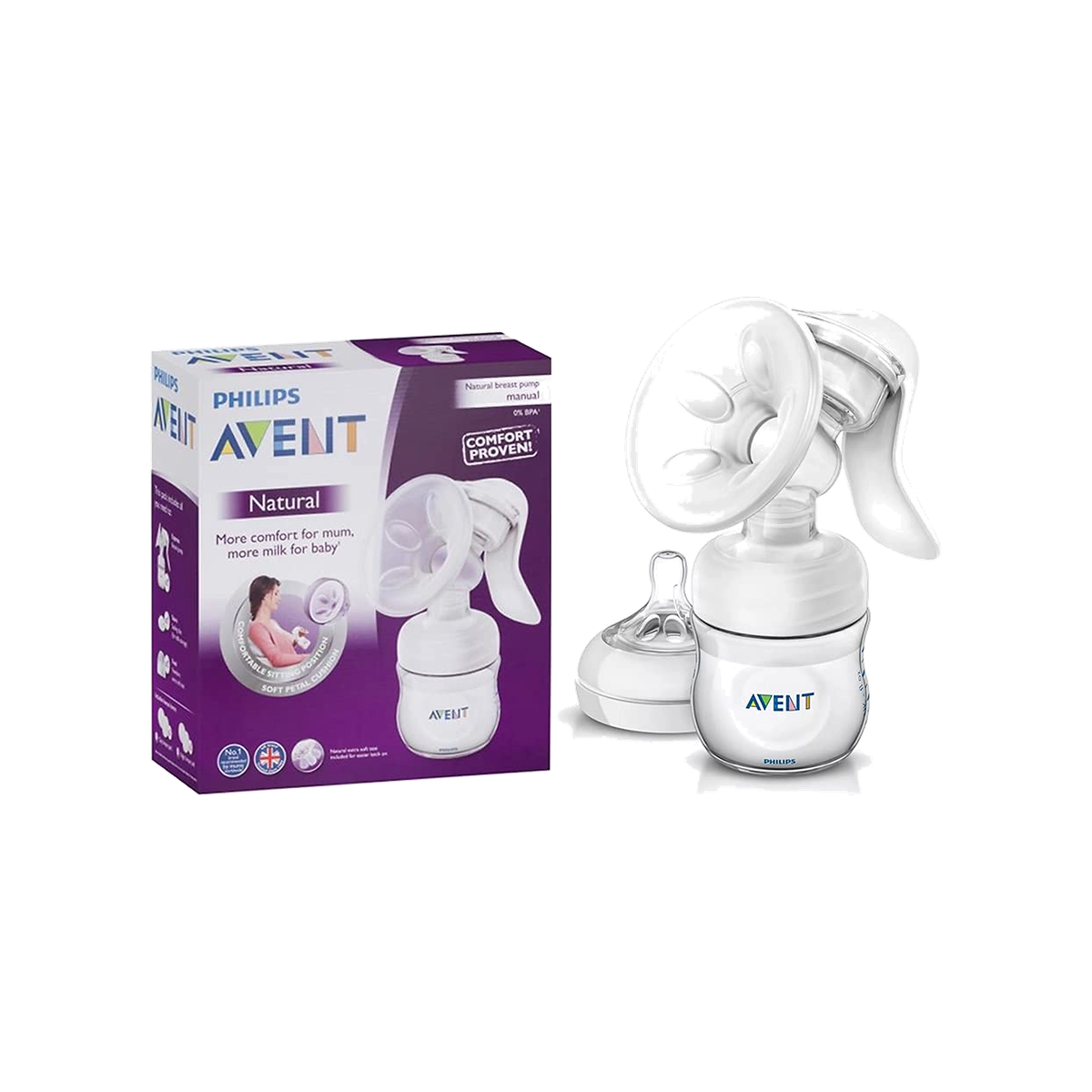 Avent BPA Free Comfort Manual Breast Pump