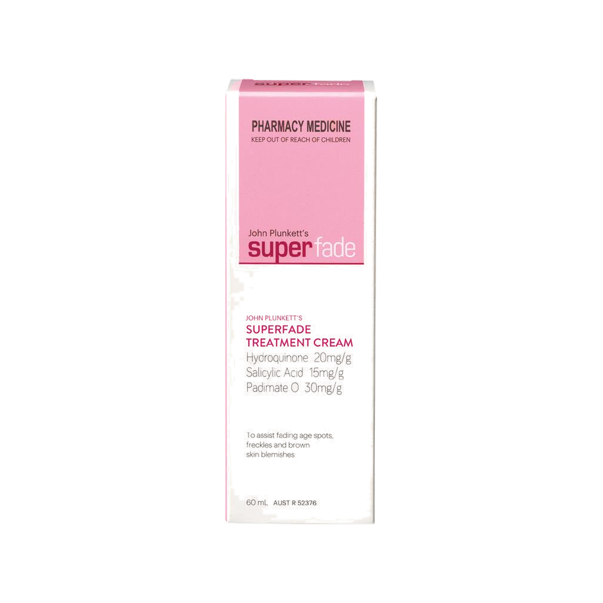 Plunkett Superfade Cream 60mL