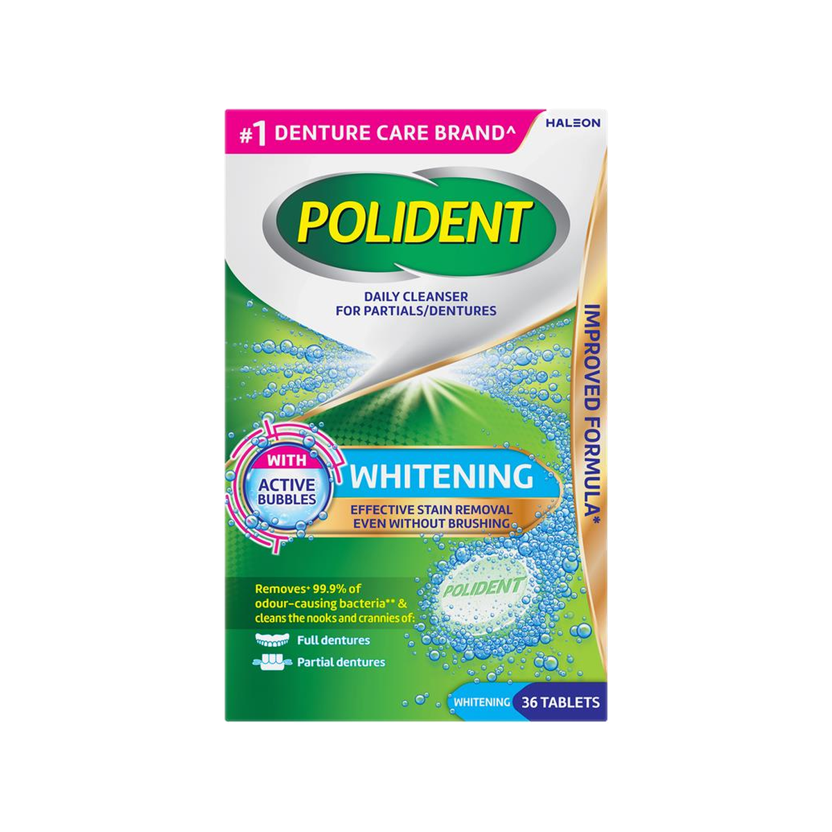 Polident Whitening Tablets 36