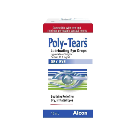 Poly-Tears Eye Drops 15mL
