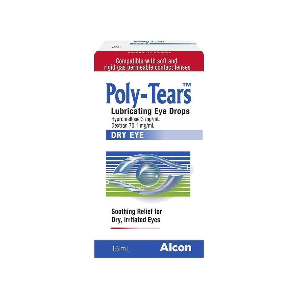 Poly-Tears Eye Drops 15mL