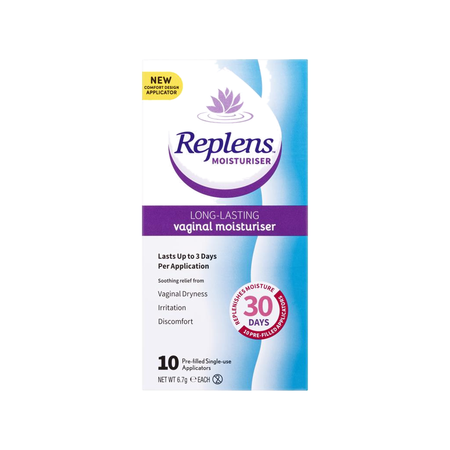 Replens Vaginal Moisturiser 10 Applications