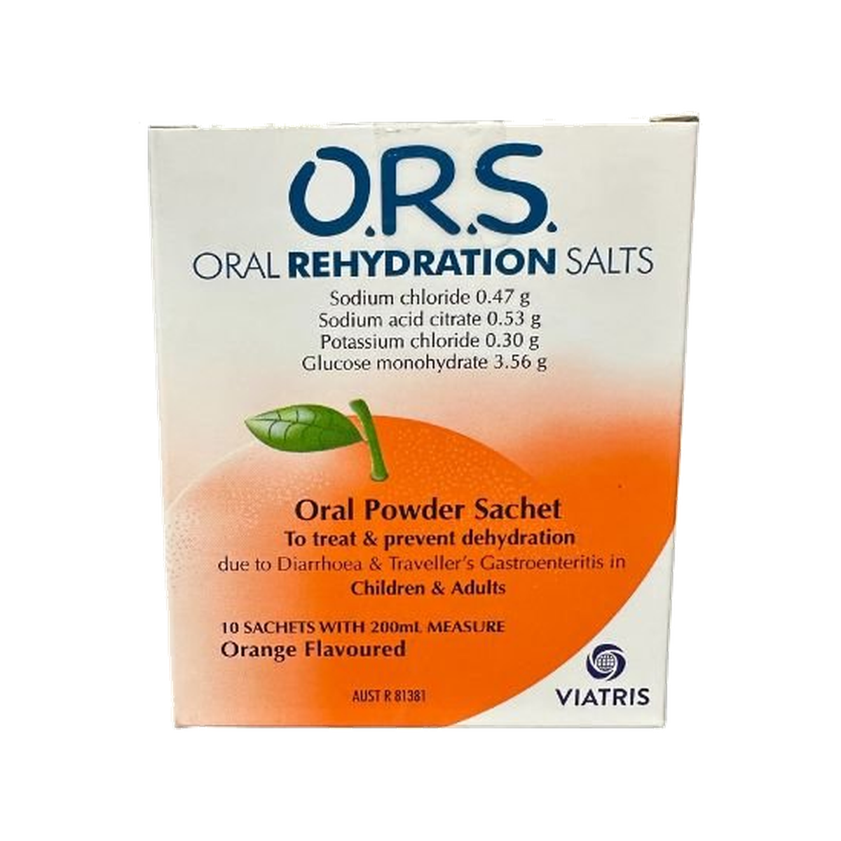 Restore ORS Orange 4.9g 10 Sachets