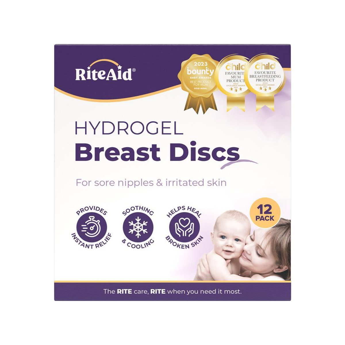 Rite Aid Hydrogel Breast Disc 12