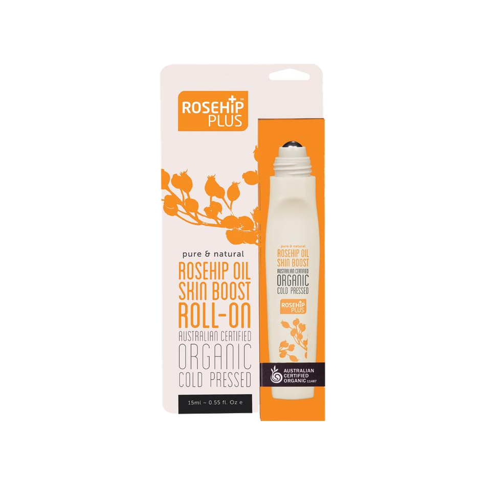 RosehipPLUS Rosehip Oil Skin Boost Roll-On 15mL