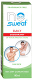 **No More Sweat DAILY Antiperspirant Roll On 80mL Fragrance Free**