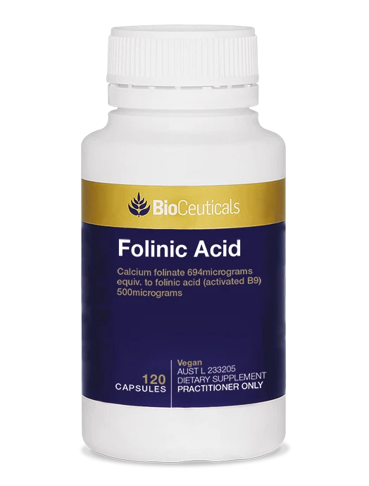 Bioceuticals Folinic Acid 120 capsules
