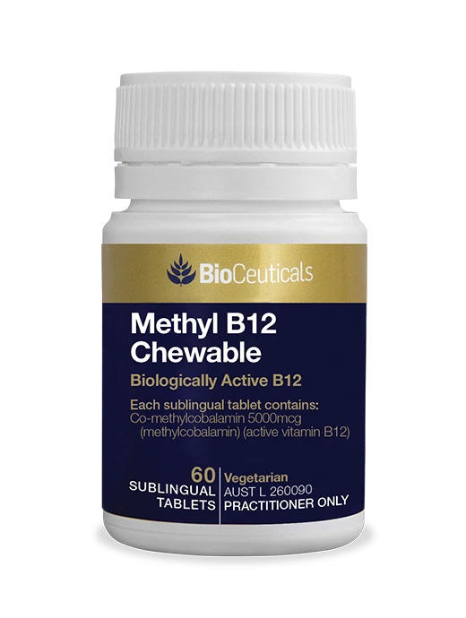 Bioceuticals Methyl B12 Chewable 60 tablets