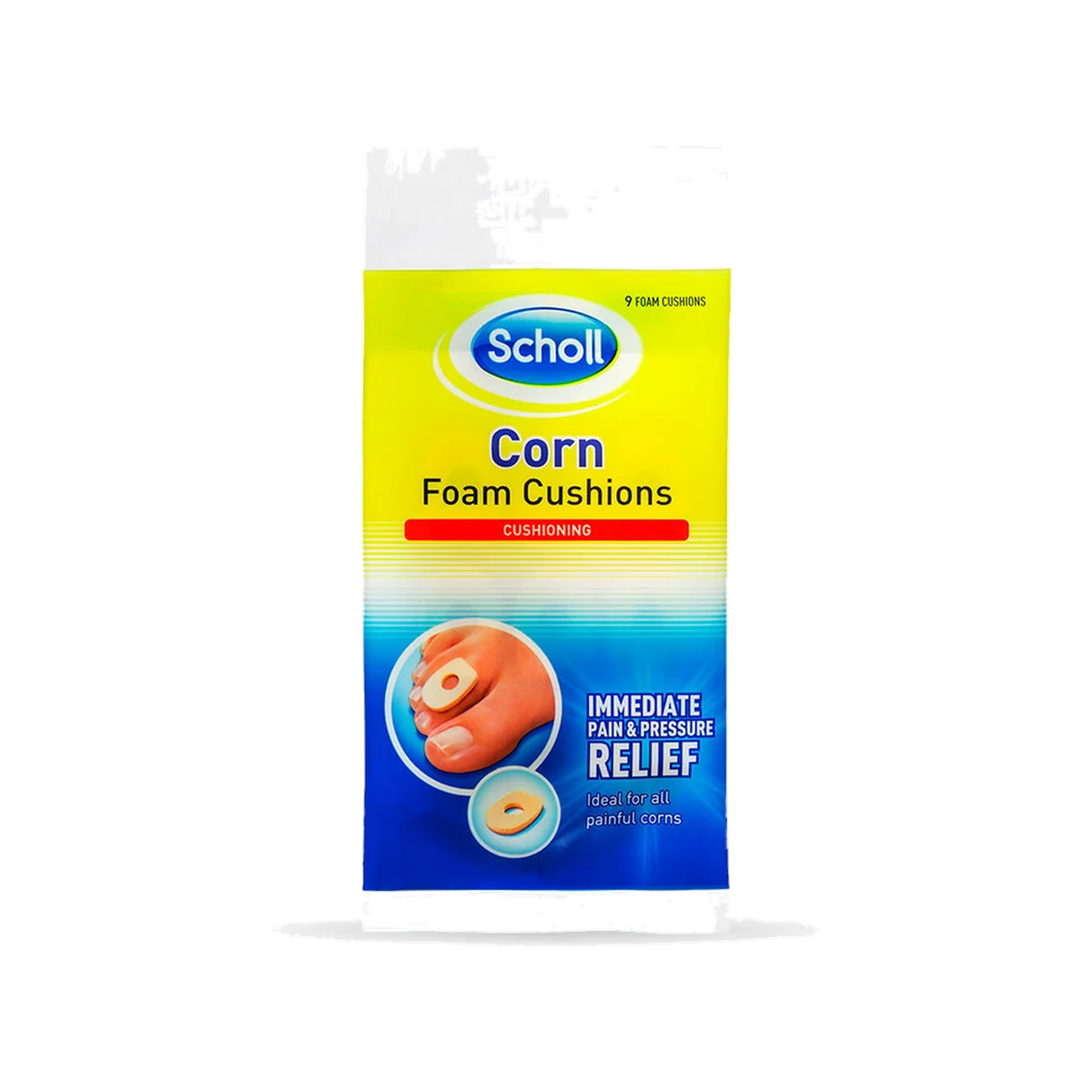 Scholl Corn Foam Cushions 9
