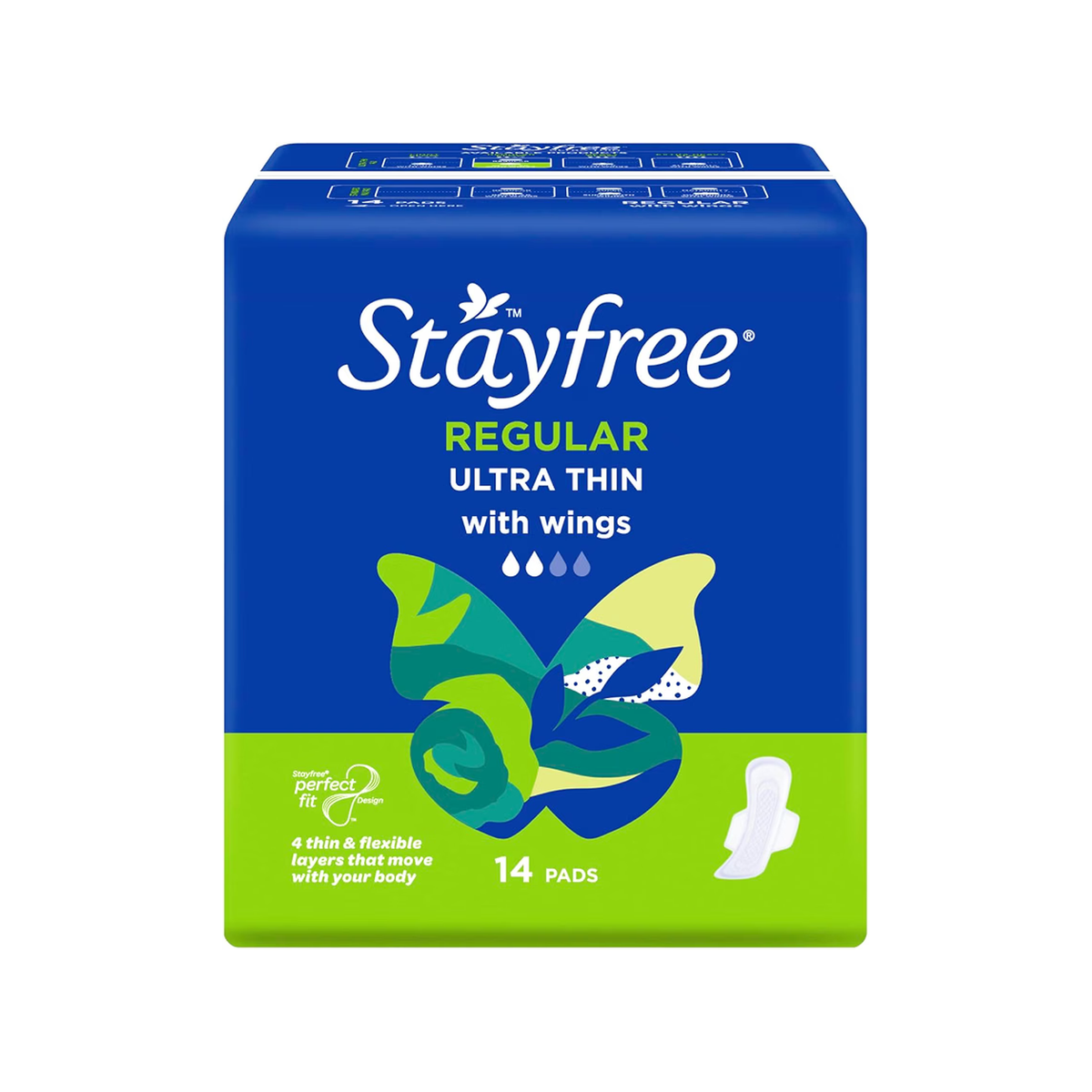 Stayfree Ultra Thin Regular Wings 14