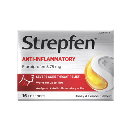 Strepfen Intensive Lozenges Honey & Lemon 16