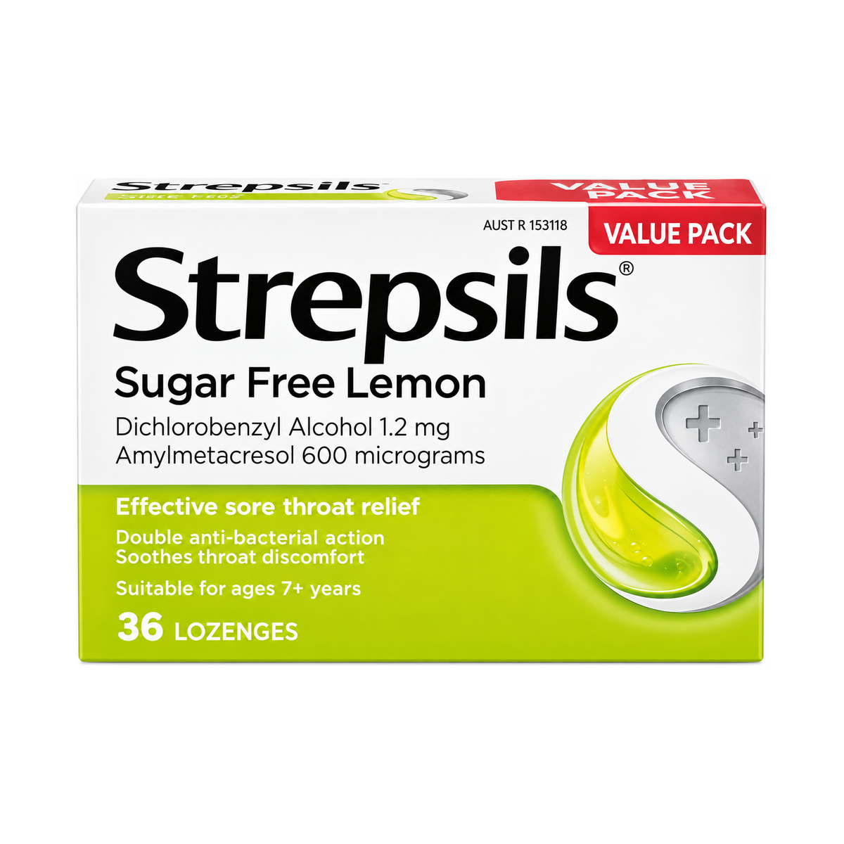 Strepsils Lemon Sugar-Free 36