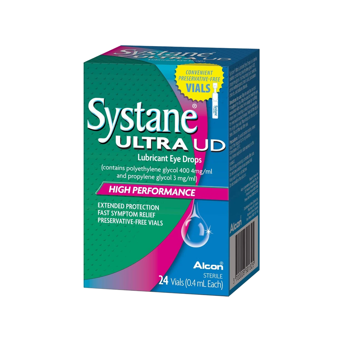 Systane Ultra UD Lubricant Eye Drops 0.4mL x24