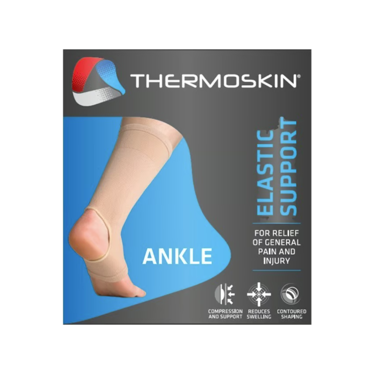 Thermoskin Elastic Ankle Support Large
