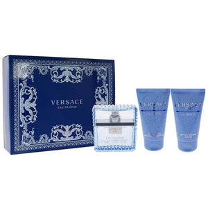 Versace Man Eau Fraiche 3pc Set 50ml EDT (M)
