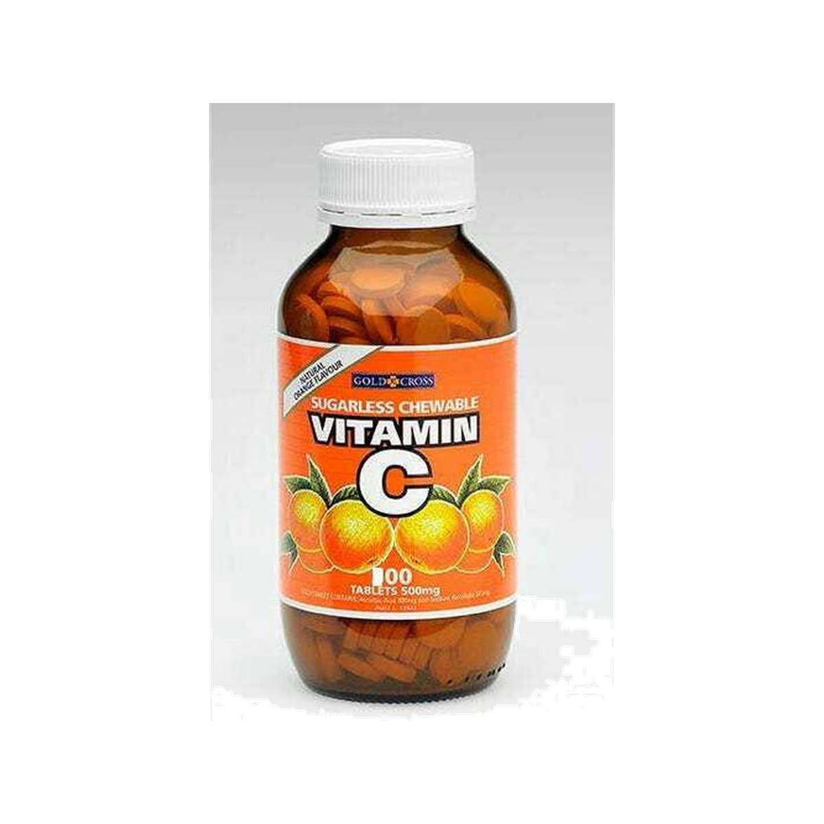Vitamin C 500mg 100 Orange (GOLD CROSS)