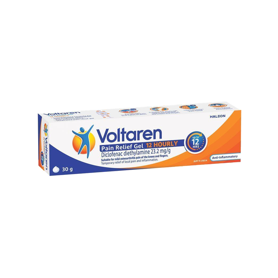 Voltaren Pain Relief Gel 12 Hourly 30g