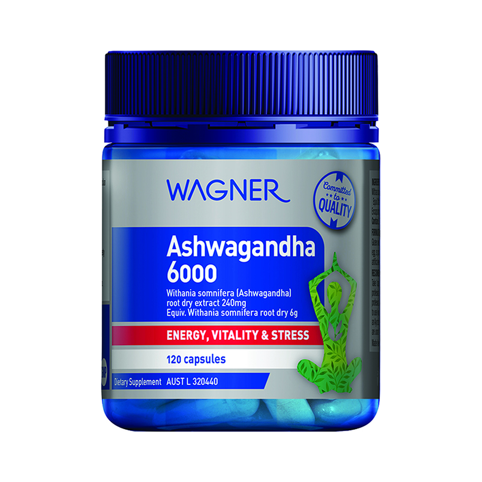 Wagner Ashwagandha 6000 120 Capsules