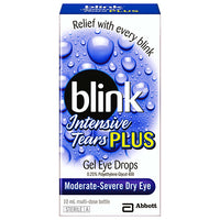 Blink Intensive Tears Plus Liquid Gel Eye Drops - 10ml