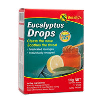 Bosisto's Eucalyptus Sugar Free Drops - 50g