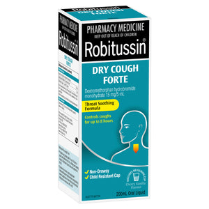 Robitussin Dry Cough Forte DX 200mL