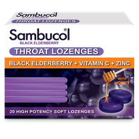 Sambucol Throat Lozenges with honey
