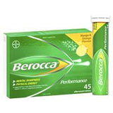 Berocca Performance Mango & Orange Effervescent Tablets