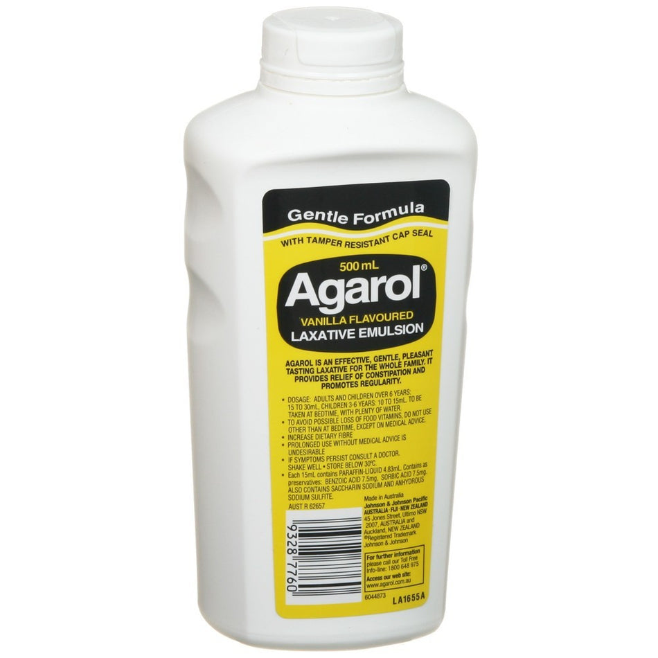 Agarol Vanilla 500mL