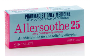 Allersoothe Tablets 25mg 50