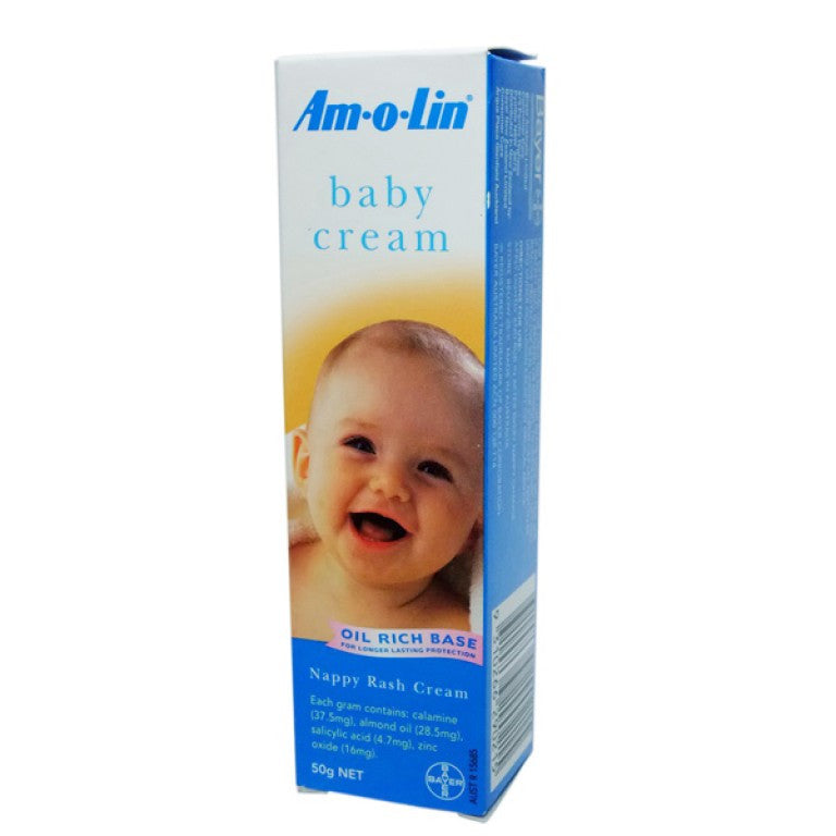 Amolin Baby Nappy Rash Cream 100g