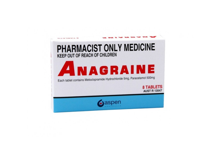 Anagraine Migraine Tabs - 8 tablets
