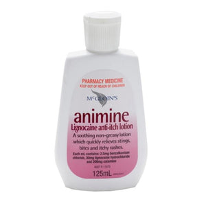 Animine Lotion 125mL - unavailable as at 10 March 2022. Please contact us before ordering.