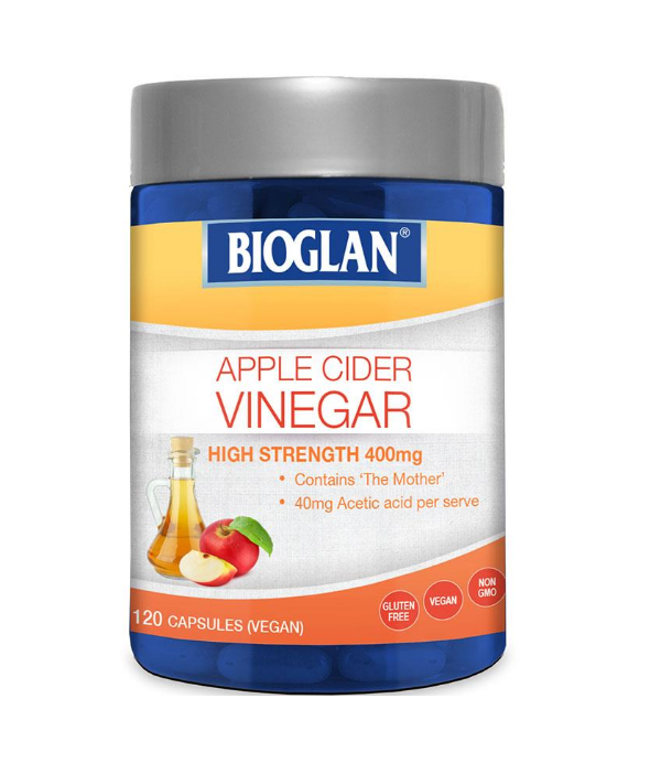 Bioglan Apple Cider Vinegar 120 Capsules - OUT OF STOCK MARCH 2025