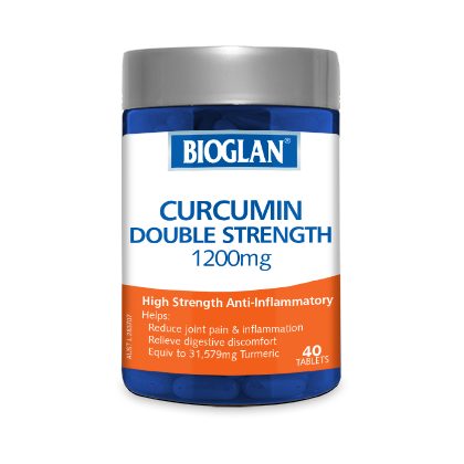 Bioglan Curcumin Double Strength 1200mg 40