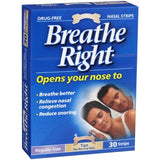 Breathe Right Nasal Tan 30 Strips