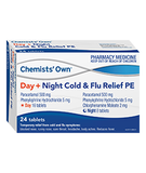 Chemists' Own Cold & Flu PE Day & Night 48 Tablets