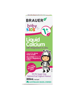 Brauer Baby & Kids Liquid Calcium with Magnesium & Zinc 200mL