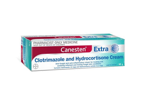 Canesten Extra Clotrimazole and Hydrocortisone Cream 30g