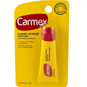 Carmex Lip Balm Tube 10g Classic Unit 12