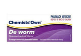 Chemists' Own De Worm Chewable